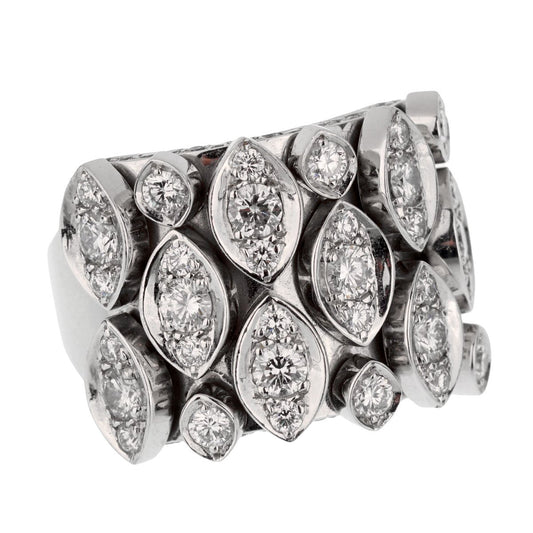 Carthttier Diadea Diamond White Gold Ring