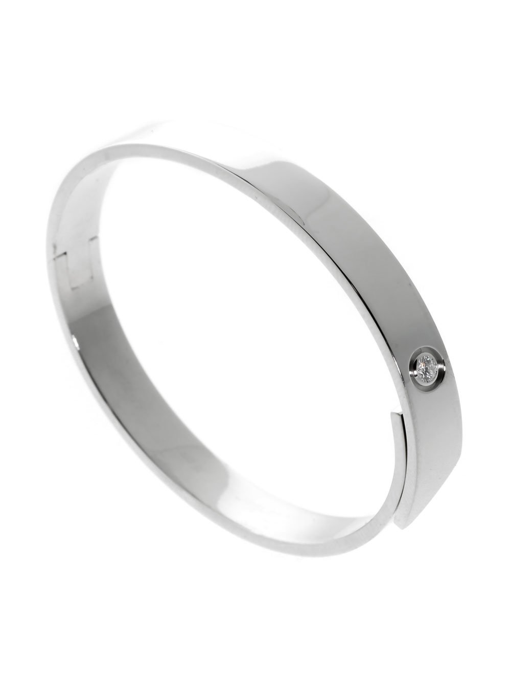 Carthttier Diamond Anniversary Bangle Bracelet