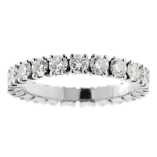 Carthttier Diamond Eternity Platinum Ring