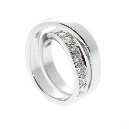 Carthttier Diamond Gold Bypass Ring