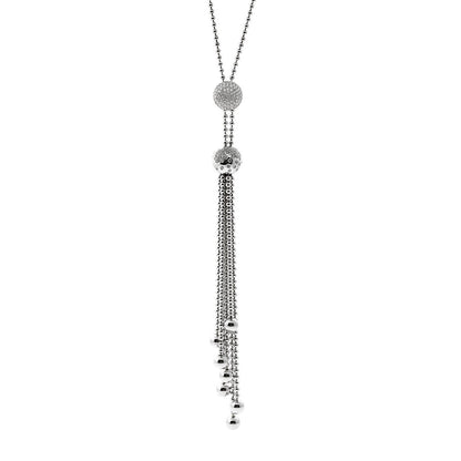 Carthttier Diamond Pluie de Diamants White Gold Necklace