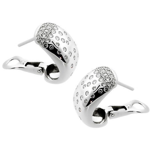 Carthttier Diamond White Gold Earrings