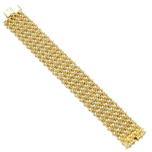 Carthttier Geroges Lenfant Paris Vintage Woven Bracelet