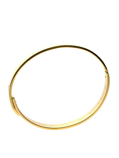 Carthttier Gold Anniversary Diamond Bangle Bracelet