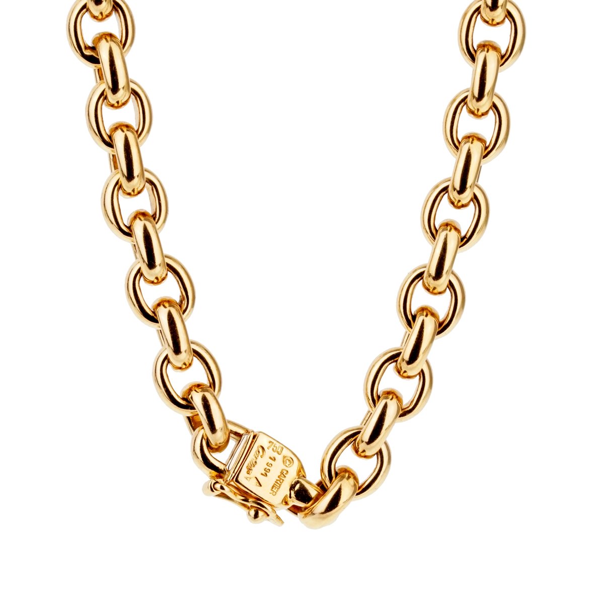 Carthttier Gold Chain Link Necklace