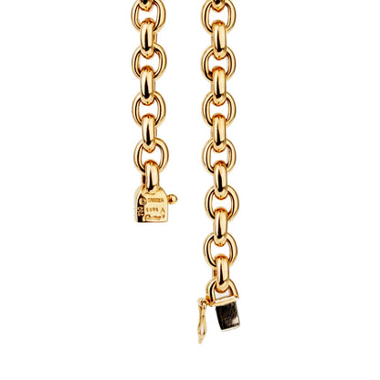Carthttier Gold Chain Link Necklace