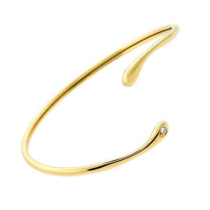 Carthttier Gold Diamond Bangle