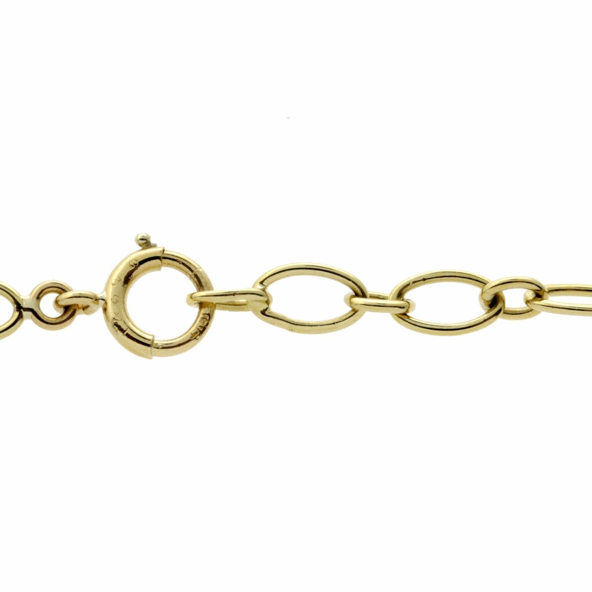 Carthttier Gold Link Sautoir Necklace