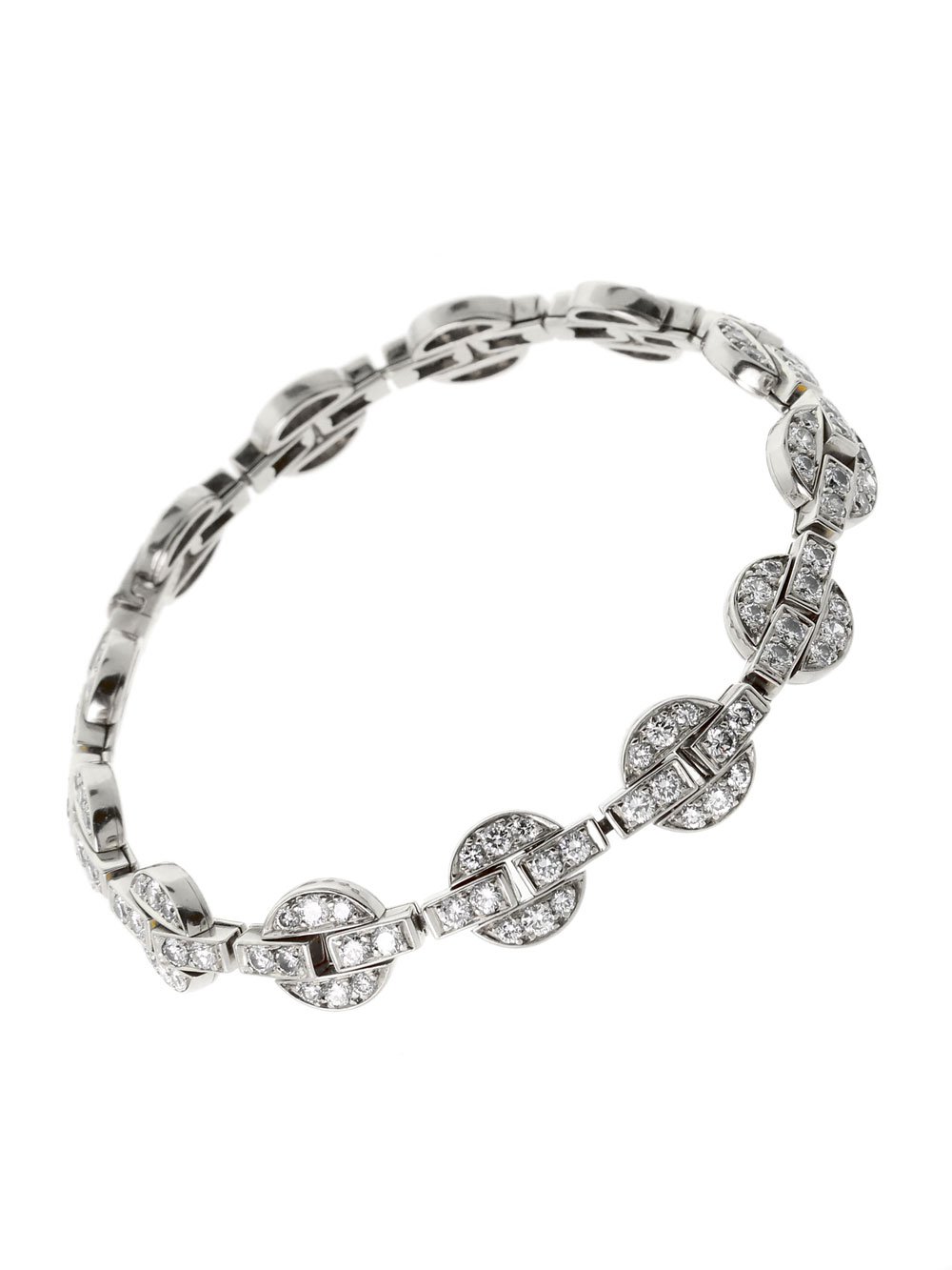 Carthttier Himalia Diamond White Gold Bracelet