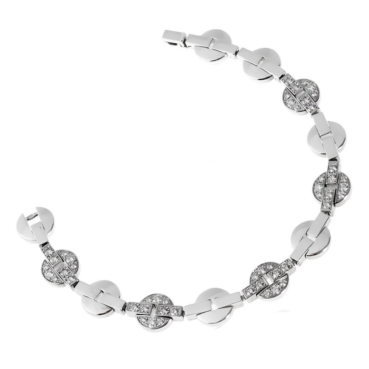Carthttier Himalia Diamond White Gold Bracelet