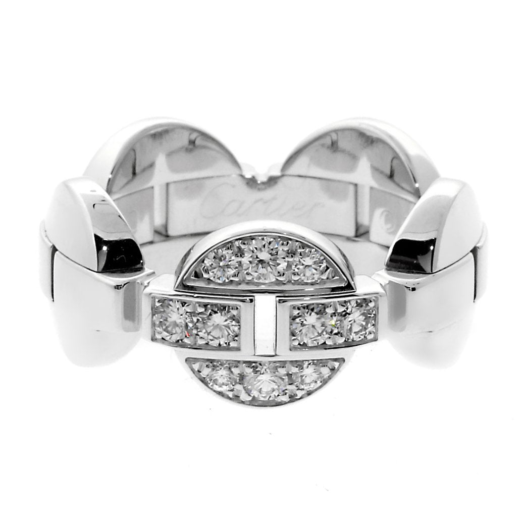 Carthttier Himalia White Gold Diamond Ring