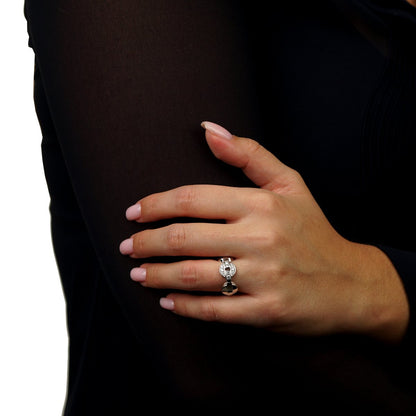 Carthttier Himalia White Gold Diamond Ring