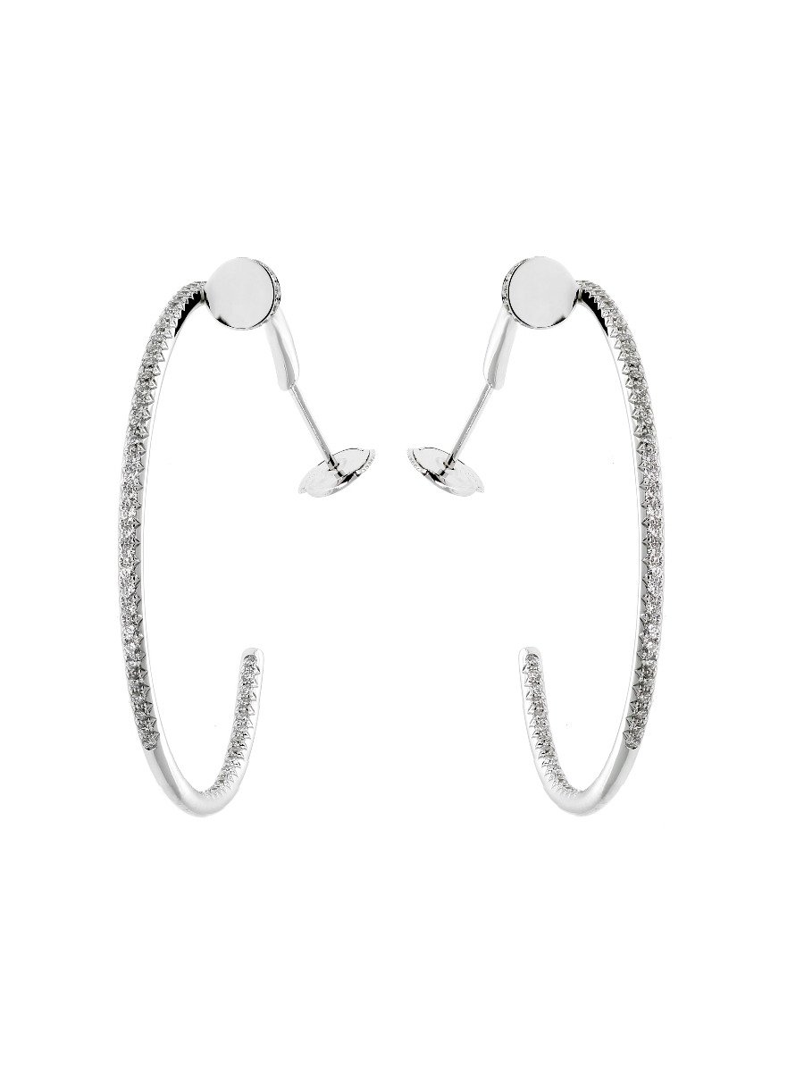 Carthttier Juste Un Clou Diamond Earrings