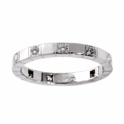 Carthttier Lanieres Diamond Band White Gold Ring