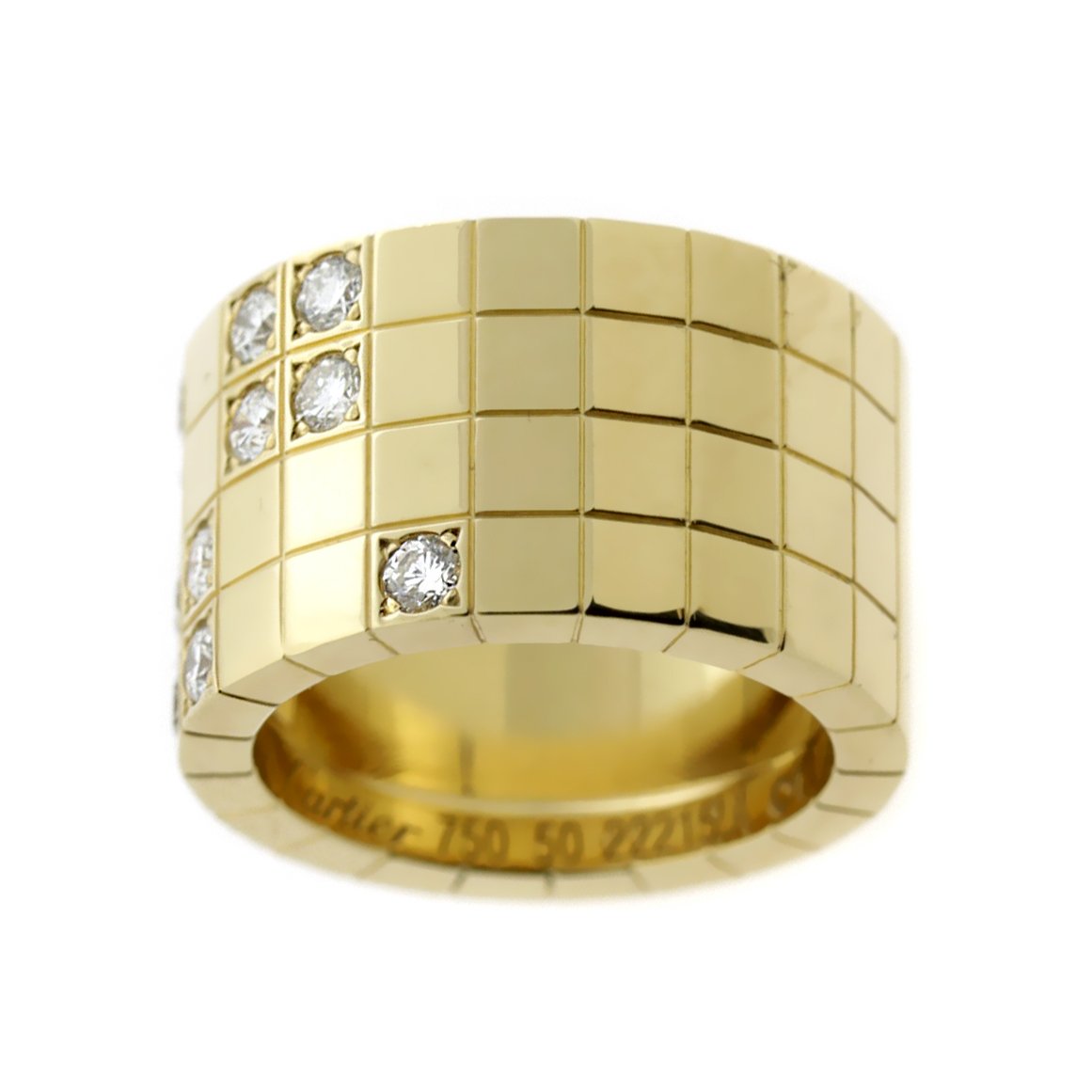 Carthttier Lanieres Diamond Gold Ring