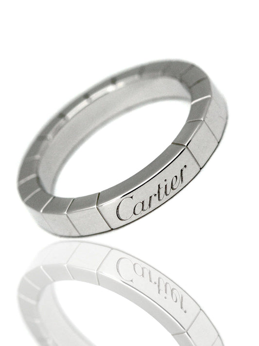 Carthttier Lanieres Ring in 18k White Gold
