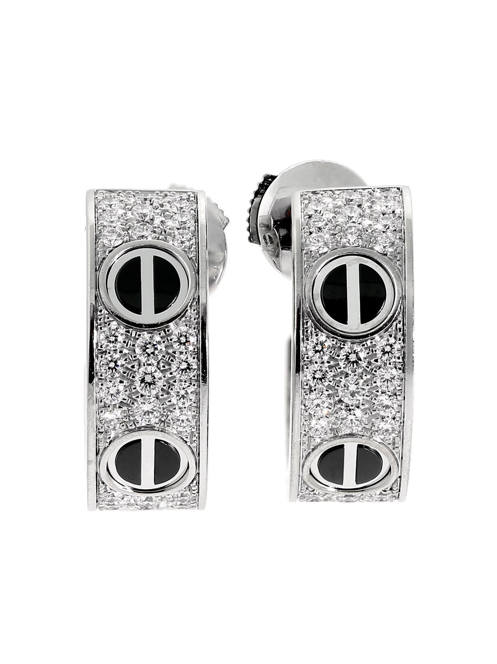 Carthttier Love Diamond Ceramic Earrings