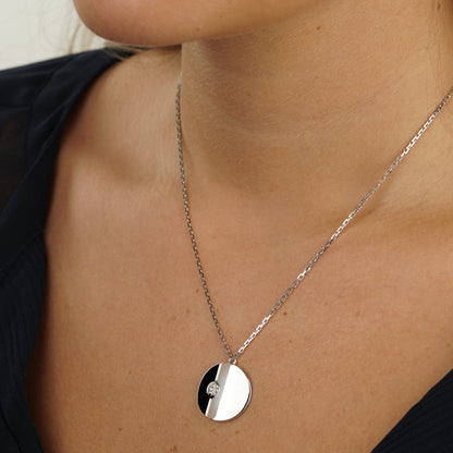 Carthttier Love Diamond White Gold Necklace