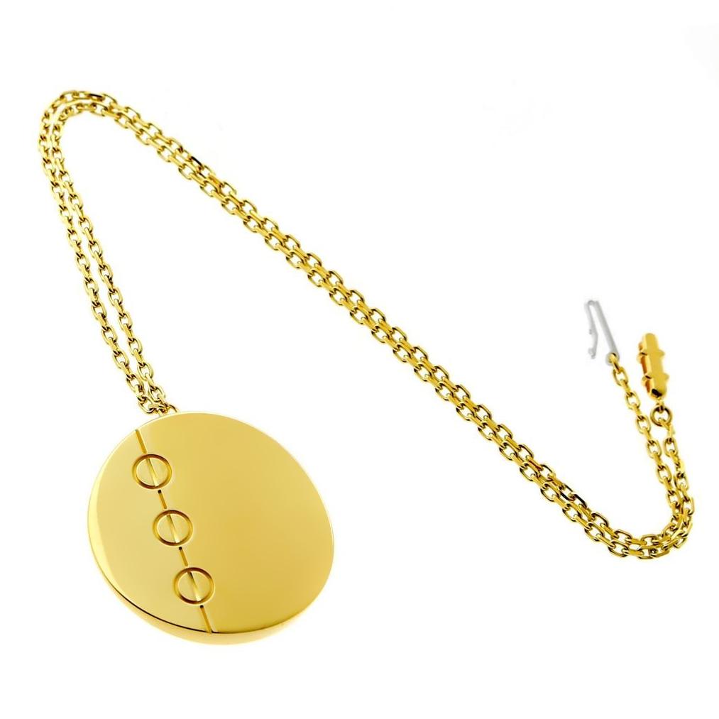 Carthttier Love Jumbo Gold Necklace