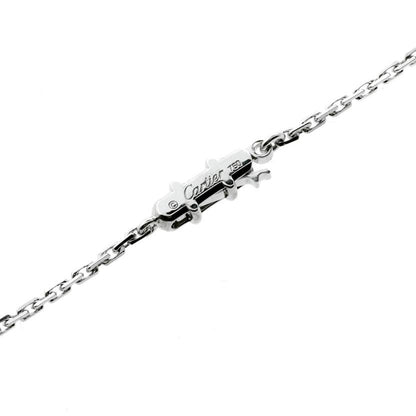 Carthttier Love Pave Diamond White Gold Necklace