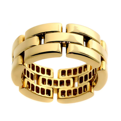 Carthttier Maillon Panthere Diamond Gold Ring