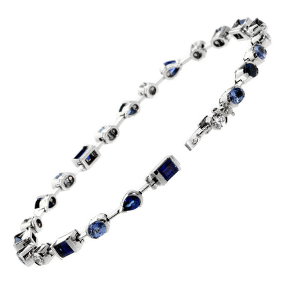 Carthttier Meli Melo Sapphire Diamond Bracelet