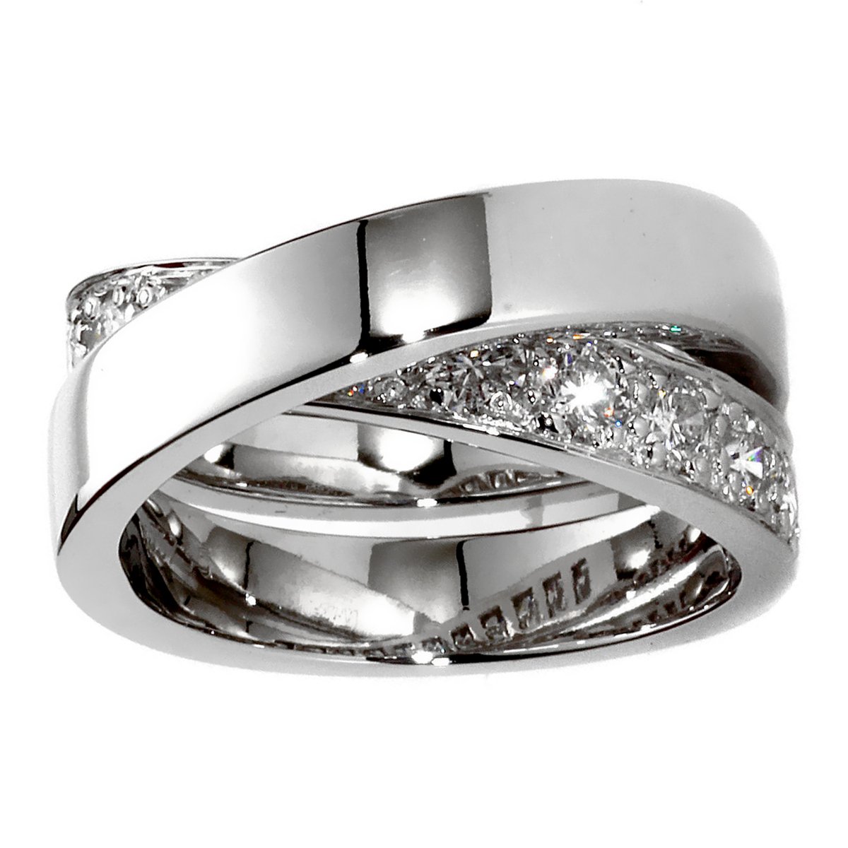 Carthttier Nouvelle Vague Diamond White Gold Ring