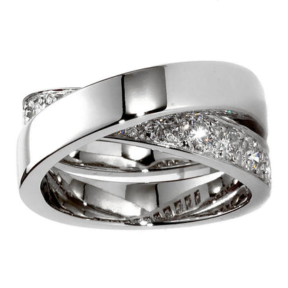 Carthttier Nouvelle Vague Diamond White Gold Ring