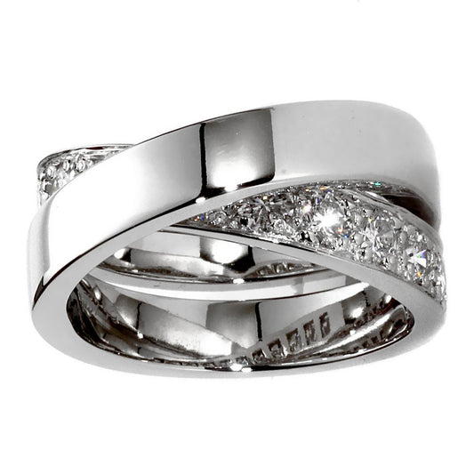 Carthttier Nouvelle Vague Diamond White Gold Ring