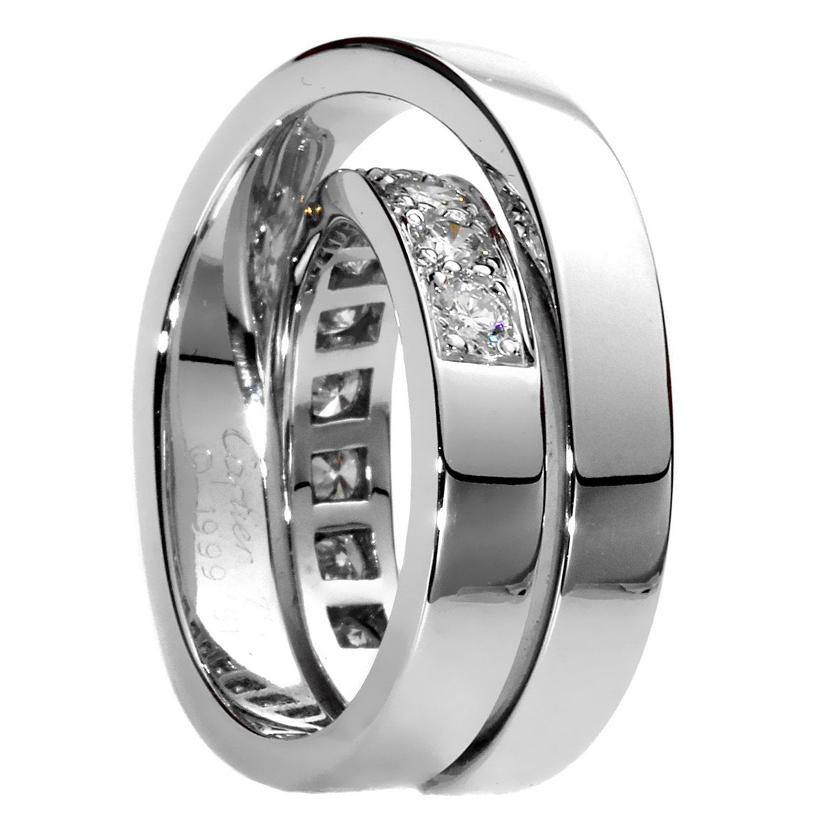 Carthttier Nouvelle Vague Diamond White Gold Ring