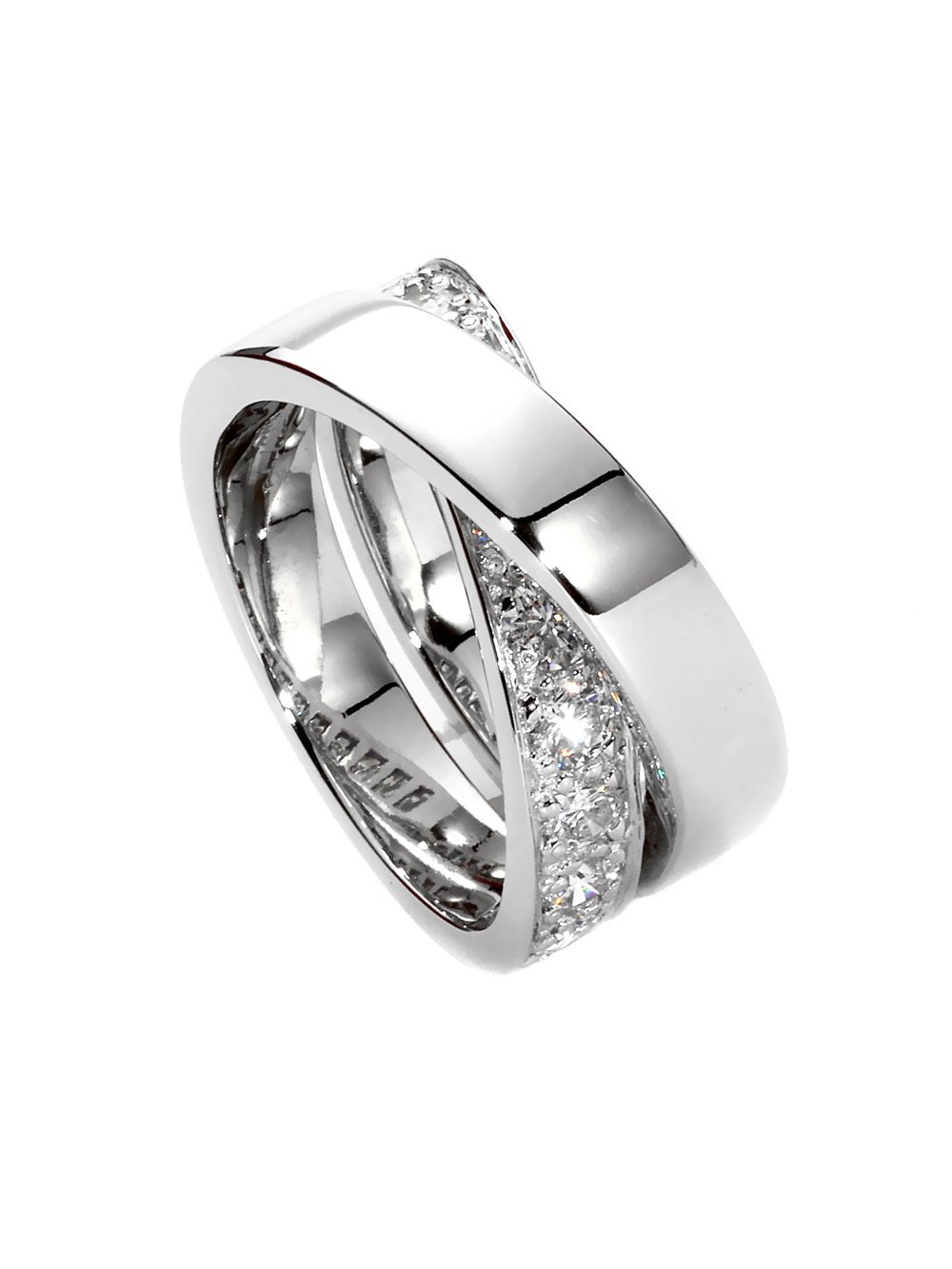 Carthttier Nouvelle Vague Diamond White Gold Ring