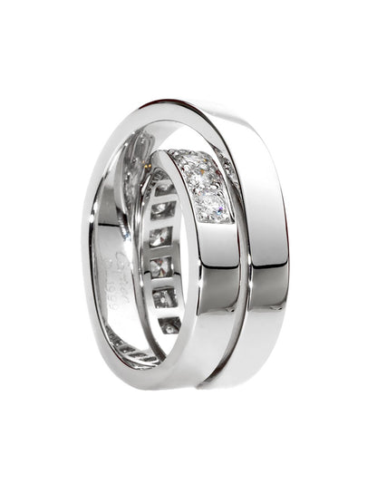 Carthttier Nouvelle Vague Diamond White Gold Ring