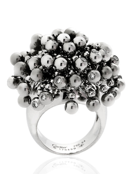 Carthttier Nouvelle Vague Perruque Diamond Ring