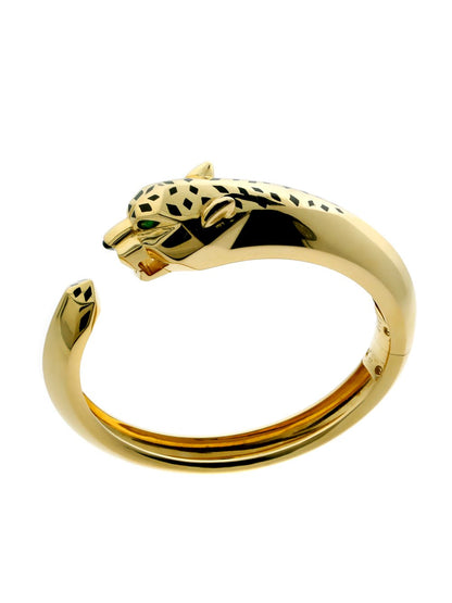 Carthttier Panthere Gold Bangle Bracelet