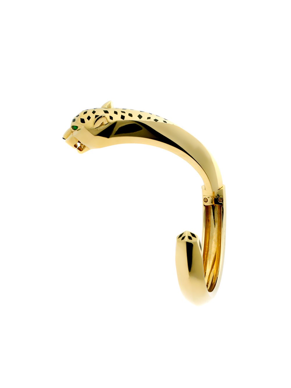 Carthttier Panthere Gold Bangle Bracelet