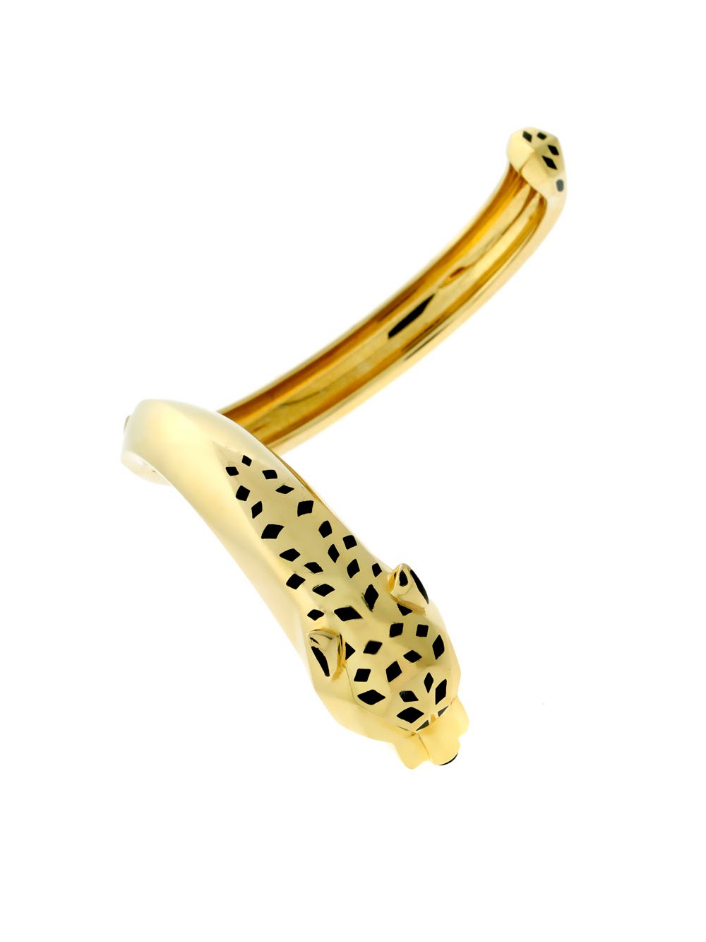 Carthttier Panthere Gold Bangle Bracelet