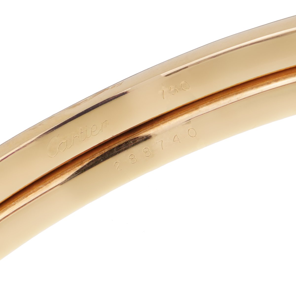 Carthttier Panthere Vintage Gold Bangle Bracelet