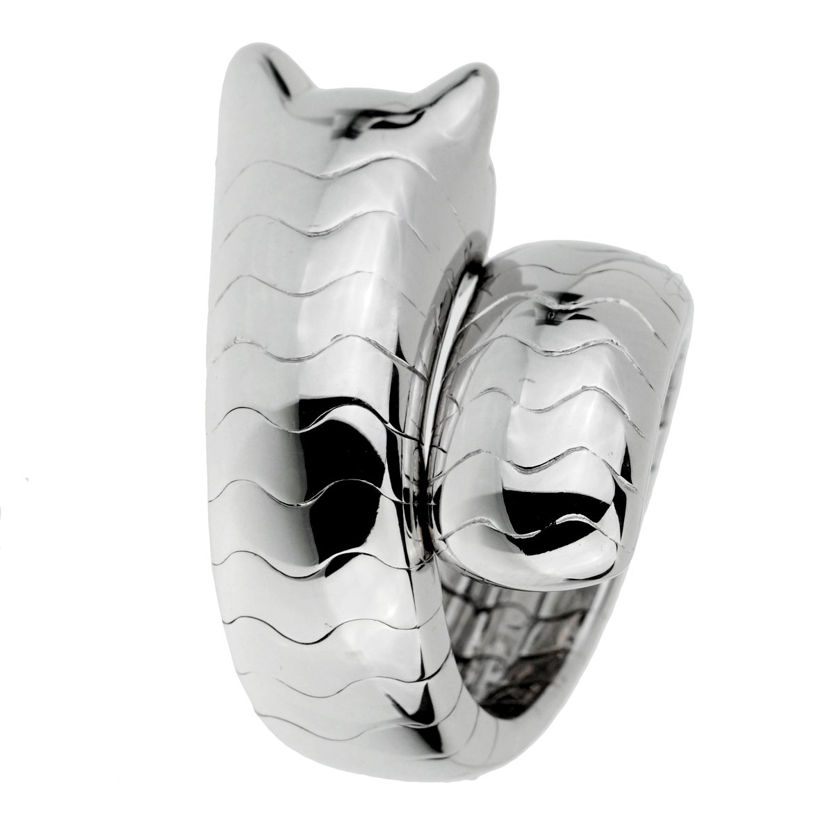 Carthttier Panthere White Gold Ladies Ring