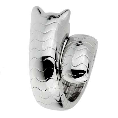 Carthttier Panthere White Gold Ladies Ring