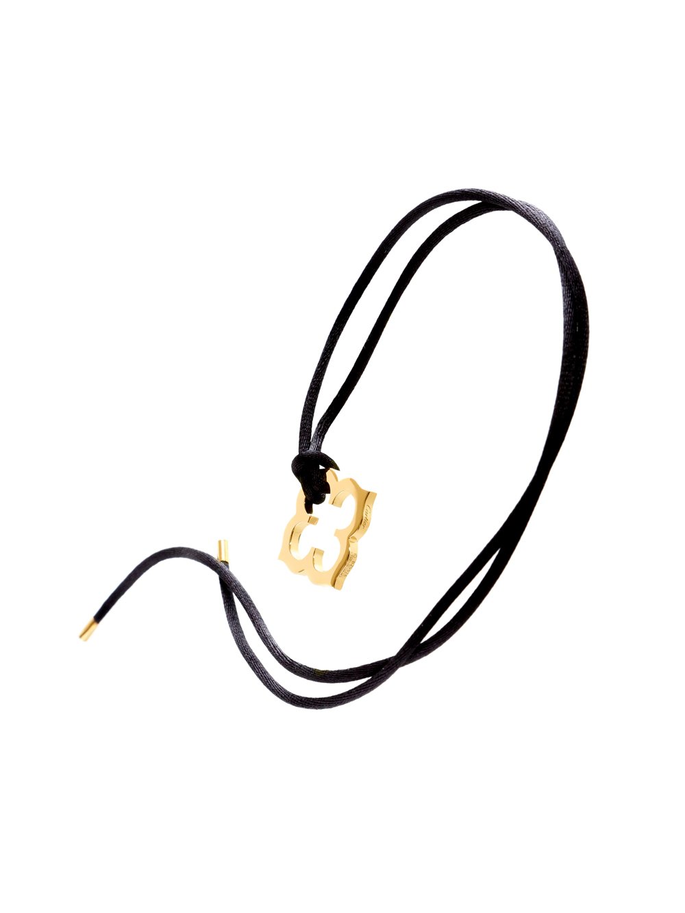 Carthttier Quatrefoil Gold Necklace