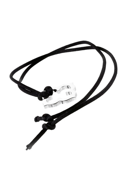 Carthttier Quatrefoil White Gold Necklace