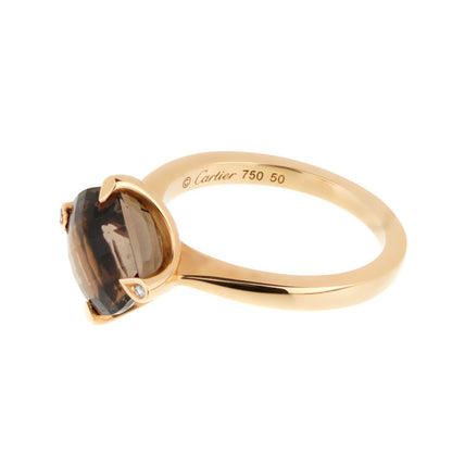 Carthttier Smoky Quartz Diamond Cocktail Ring