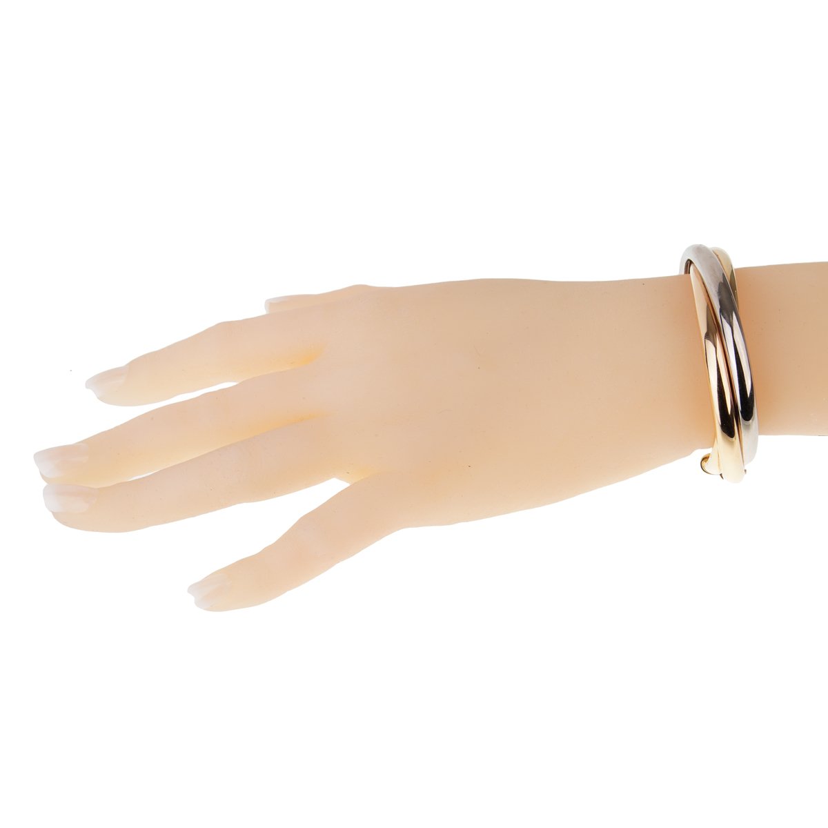 Carthttier Trinity Gold Cuff Bangle Bracelet