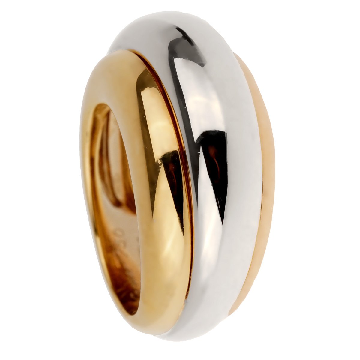 Carthttier Trinity Vintage Gold Ring