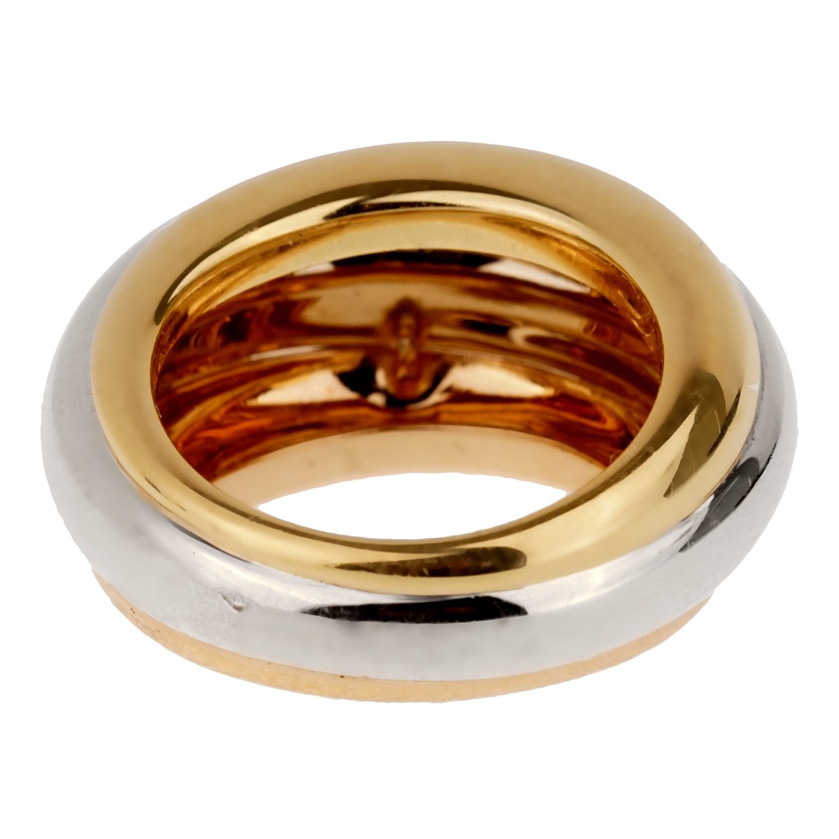Carthttier Trinity Vintage Gold Ring