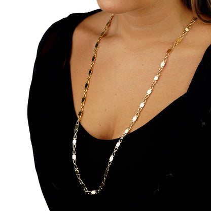 Carthttier Vintage Paris Yellow Gold Necklace