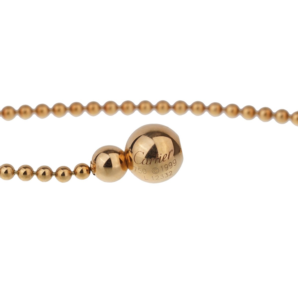 Carthttier Vintage Solitaire Diamond Gold Pendant Necklace