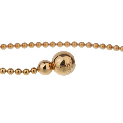 Carthttier Vintage Solitaire Diamond Gold Pendant Necklace