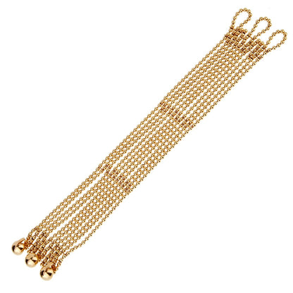 Carthttier Yellow Gold Draperie Womens Bracelet