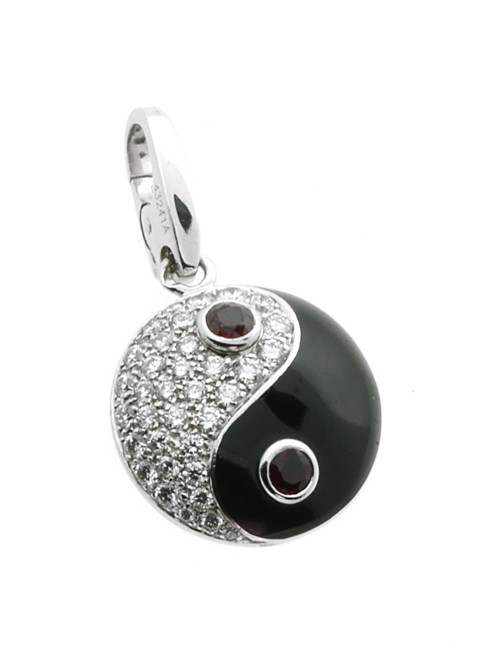 Carthttier Yin Yang Diamond Charm Pendant